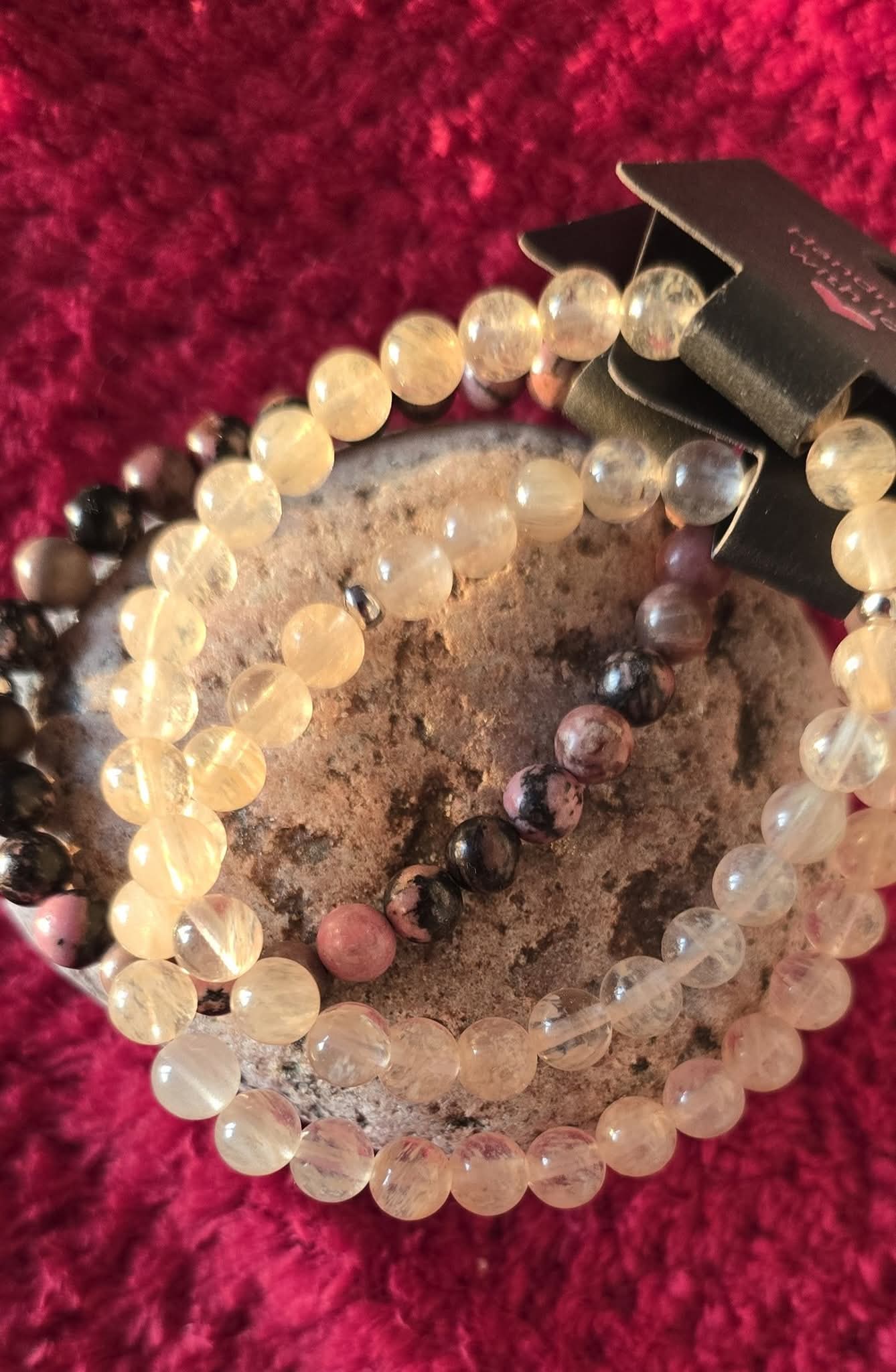 Citrino apyrankė 6mm/