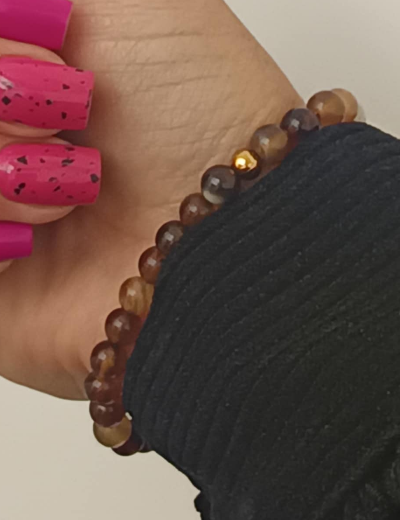 Stiklo amuletas 4mm/