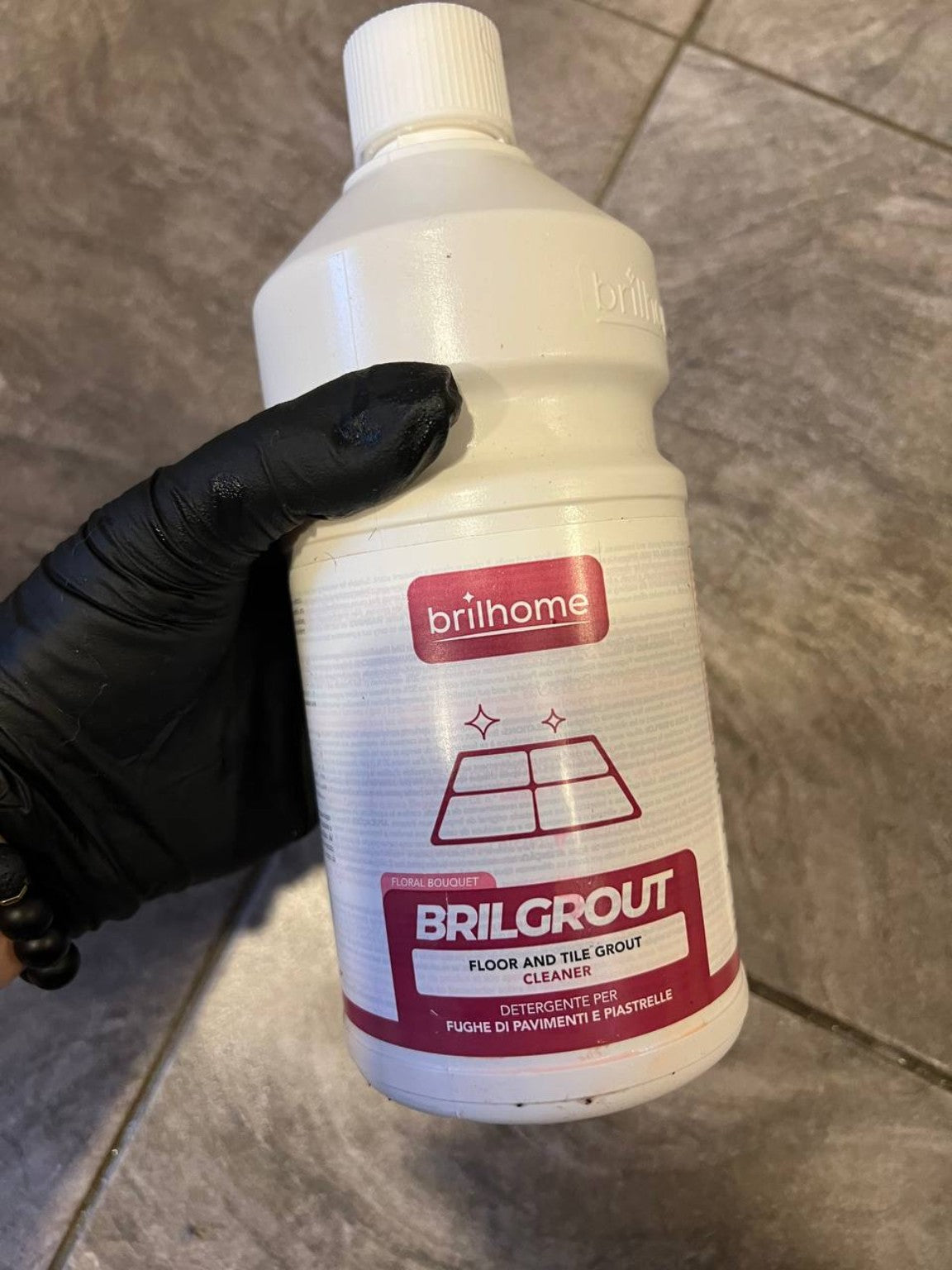 Brilhome Brilgrout koncentruotas plytelių siūlių valiklis 750 ml