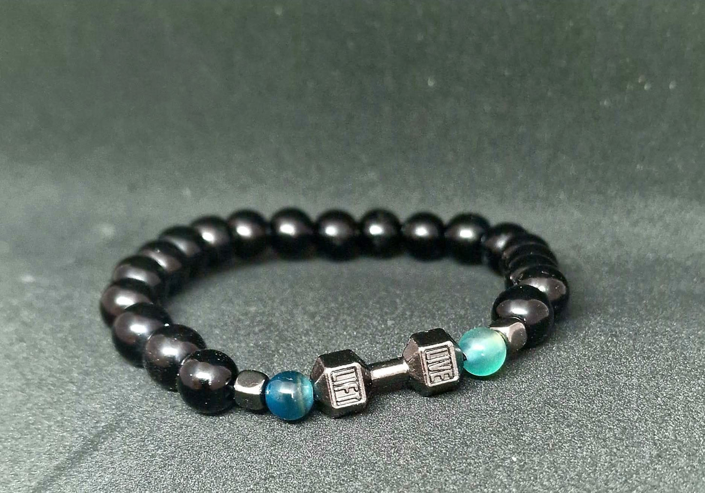 Oniksas apyrankė 8mm